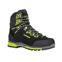 Lowa Wanderschuhe Ticam Evo GTX (Trekking, Nubukleder, wasserdicht) schwarz/limegrün Herren