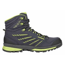 Lowa Wanderschuhe Trek Evo Mid GTX (Trekking, Synthetik/Textil, wassderdicht) navyblau/limegrün Herren