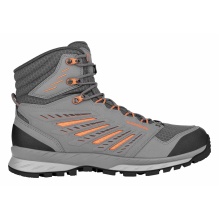 Lowa Wanderschuhe Trek Evo Mid GTX (Trekking, Synthetik/Textil, wassderdicht) grau/flame Herren