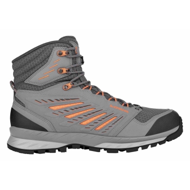 Lowa Wanderschuhe Trek Evo Mid GTX (Trekking, Synthetik/Textil, wassderdicht) grau/flame Herren