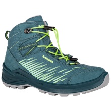 Lowa Wanderschuhe Zirrox GTX MID Junior (Multifunktion, wasserdicht) petrol/arktisblau Kinder