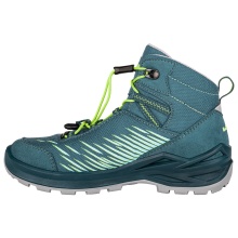 Lowa Wanderschuhe Zirrox GTX MID Junior (Multifunktion, wasserdicht) petrol/arktisblau Kinder