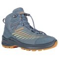 Lowa Wanderschuhe Zirrox II GTX MID Junior (Multifunktion, wasserdicht) petrol/mango Kleinkinder