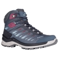 Lowa Wandersschuhe Ferrox Mid GTX (All-Terrain, Synthetik, wasserdicht) navyblau/eisblau Damen