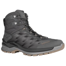 Lowa Wandersschuhe Ferrox Mid GTX (Multifunktion, Textil/Synthetik, wasserdicht) anthrazitgrau/braun Herren