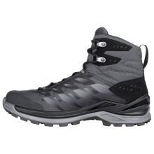 Lowa Wandersschuhe Ferrox Mid GTX (Multifunktion, Textil/Synthetik, wasserdicht) schwarz/anthrazitgrau Herren