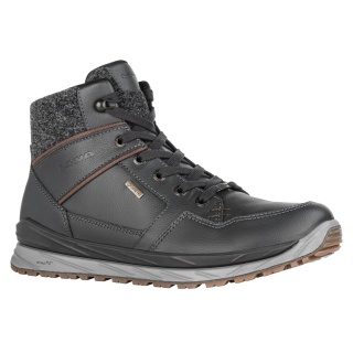 Lowa Winter-Travelschuhe Atrato GTX (Glattleder) anthrazitgrau/braun Herren