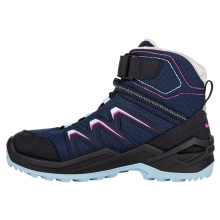 Lowa Winterschuhe Maddox Warm GTX Kid (wasserdicht) navyblau/beere Kinder