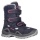 Lowa Winterschuhe Milo Evo GTX High (Textil/Synthetik, wasserdicht) navyblau/beere Kinder