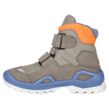 Lowa Winterschuhe Milo Evo Mid GTX (Textil/Synthetik, wasserdicht) braun/orange Kinder