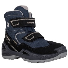 Lowa Winterschuhe Milo GTX (wasserdicht) schwarz/navyblau Kinder