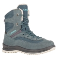 Lowa Winterstiefel Ella GTX (Veloursleder, wasserdicht) rauchgrün/arktisblau Mädchen