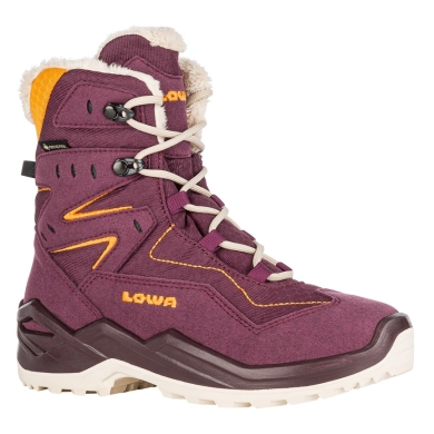 Lowa Winterstiefel Lino GTX (Textil/Synthetik, wasserdicht) violett Kinder