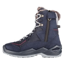 Lowa Winterstiefel Lino GTX (Textil/Synthetik, wasserdicht) navyblau/fuchsia Kinder