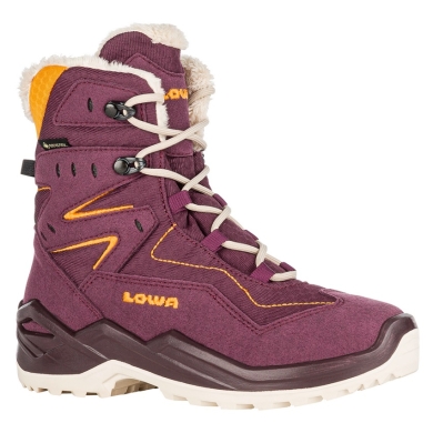 Lowa Winterstiefel Lino GTX (Textil/Synthetik, wasserdicht) violett Kinder/Jugendliche