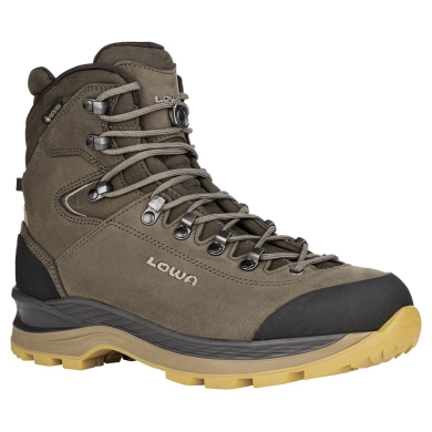 Lowa Wander-Trekkingschuhe Lady GTX (Nubukleder, wasserdicht) steinbraun/gum Damen