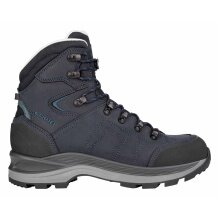 Lowa Wander-Trekkingschuhe Lady Sport LL (Nubukleder, wasserdicht) navyblau/petrol Damen