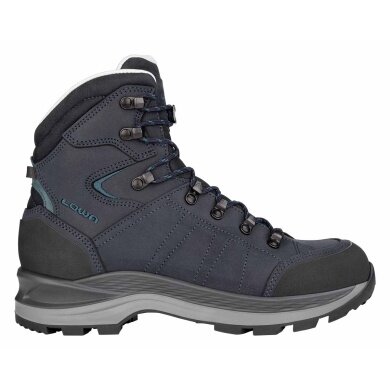 Lowa Wander-Trekkingschuhe Lady Sport LL (Nubukleder, wasserdicht) navyblau/petrol Damen