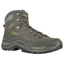 Lowa Wanderschuhe Renegade EVO LL Mid (All-Terrain, Nubukleder) olivegrün/senf Herren