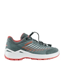 Lowa Wanderschuhe Zirrox II GTX Low Junior (Multifunktion, wasserdicht) 2025 graphitgrau/koralle Kleinkinder