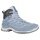 Lowa Wanderschuhe Innovo Mid GTX (All-Terrain, Veloursleder, wasserdicht) eisblau/hellblau Damen