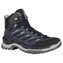 Lowa Wanderschuhe Innovo Mid GTX (All-Terrain, Veloursleder, wasserdicht) navyblau/arktis Damen