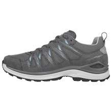 Lowa Wanderschuhe Innox Evo II GTX (All-Terrain, Textil/Mikrofaser, wassderdicht) graphitgrau/arktis Damen