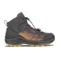 Lowa Wanderschuhe Zirrox GTX MID Junior (Multifunktion, wasserdicht) graphitgrau/beere Kinder