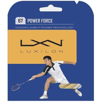 Luxilon Badmintonsaite Spin Force 0.67mm beige 10m Set