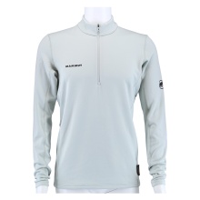 Mammut Fleecepullover Aenergy Half Zip Pull (Midlayer, Polartec Power Grid Fleece) silber/grau Herren