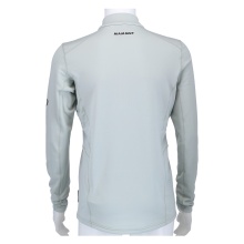 Mammut Fleecepullover Aenergy Half Zip Pull (Midlayer, Polartec Power Grid Fleece) silber/grau Herren