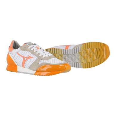 Mizuno Sneaker Etamin 2 Poliuretano weiss/orange Herren