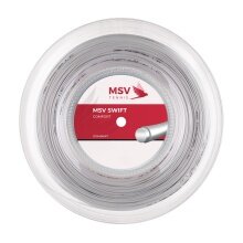 MSV Tennissaite Swift (Kontrolle+Spannungskonstanz) weiss 200m Rolle