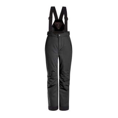 Maier Sports Winter-Skihose Maxi Big (für Kräftigere) schwarz Kinder