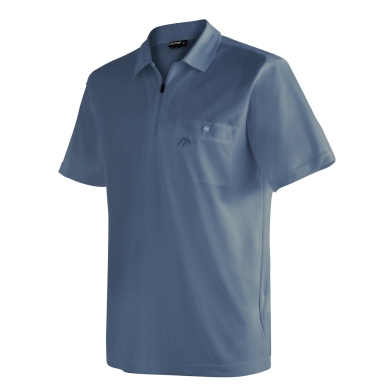 Maier Sports Wander-/Freizeit Polo Arwin 2.0 (atmungsaktiv, schnell trocknend) ensignblau Herren