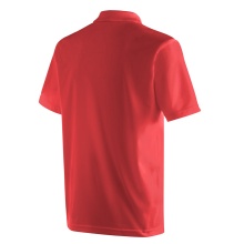 Maier Sports Wander-/Freizeit Polo Arwin 2.0 (atmungsaktiv, schnell trocknend) rot Herren