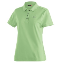 Maier Sports Wander-/Freizeit Polo Ulrike (100% Polyester) grün Damen