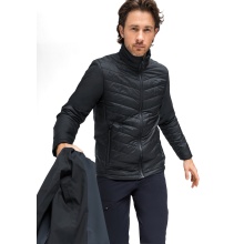 Maier Sports Ganzjahres-Wanderjacke Ribut 3in1 (PrimaLoft®-Isolation, wind- und wasserdicht) schwarz/grau Herren