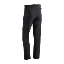 Maier Sports Wander-Softshellhose Adakit (winddicht und wasserabweisend) lang schwarz Herren