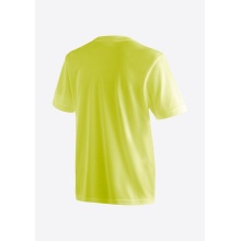 Maier Sports Funktions-Tshirt Walter (Polyester, Feuchtigkeitstransport) limegelb Herren