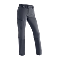 Maier Sports Wanderhose Arolla Zipp-Off (4-Wege-Stretch, wasserabweisend) lang nachtblau Damen