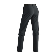 Maier Sports Wanderhose Arolla Zipp-Off (4-Wege-Stretch, wasserabweisend) lang schwarz Damen