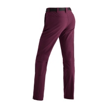 Maier Sports Wanderhose Inara Slim (4-Wege-Stretch-Material) lang weinrot Damen