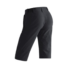 Maier Sports Wanderhose Kluane (4-Wege-Stretch, wasserabweisend) kurz schwarz Damen