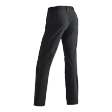 Maier Sports Wanderhose Lulaka (elastisch, atmungaktiv, wasserabweisend) lang schwarz Damen