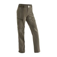 Maier Sports Wanderhose Nata T-Zipp-Off (lange Hose und Bermudas in einem) lang corianderbraun Damen