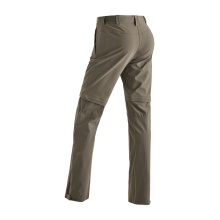 Maier Sports Wanderhose Nata T-Zipp-Off (lange Hose und Bermudas in einem) lang corianderbraun Damen