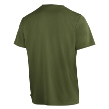 Maier Sports Wander-/Freizeit Tshirt Tilia Pique (Polyester, schnelltrocknend) dunkelgrün Herren