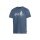 Maier Sports Wander-/Freizeit Tshirt Tilia Pique (Polyester, schnelltrocknend) blau/grau Herren