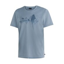 Maier Sports Wander-/Freizeit Tshirt Tilia Pique (Polyester, schnelltrocknend) seablau Herren